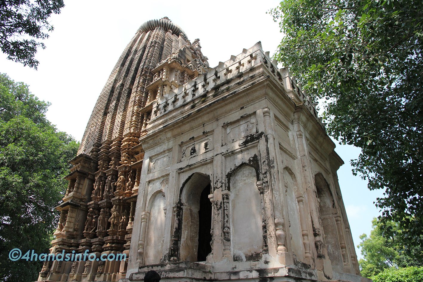 History of Khajuraho remains of only 25 of these temples survive.