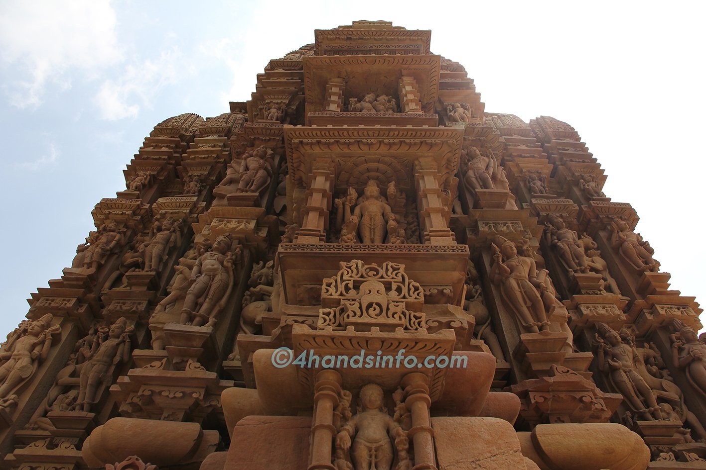 History of Khajuraho remains of only 25 of these temples survive.