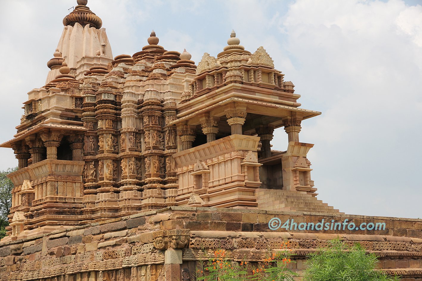 History of Khajuraho remains of only 25 of these temples survive.