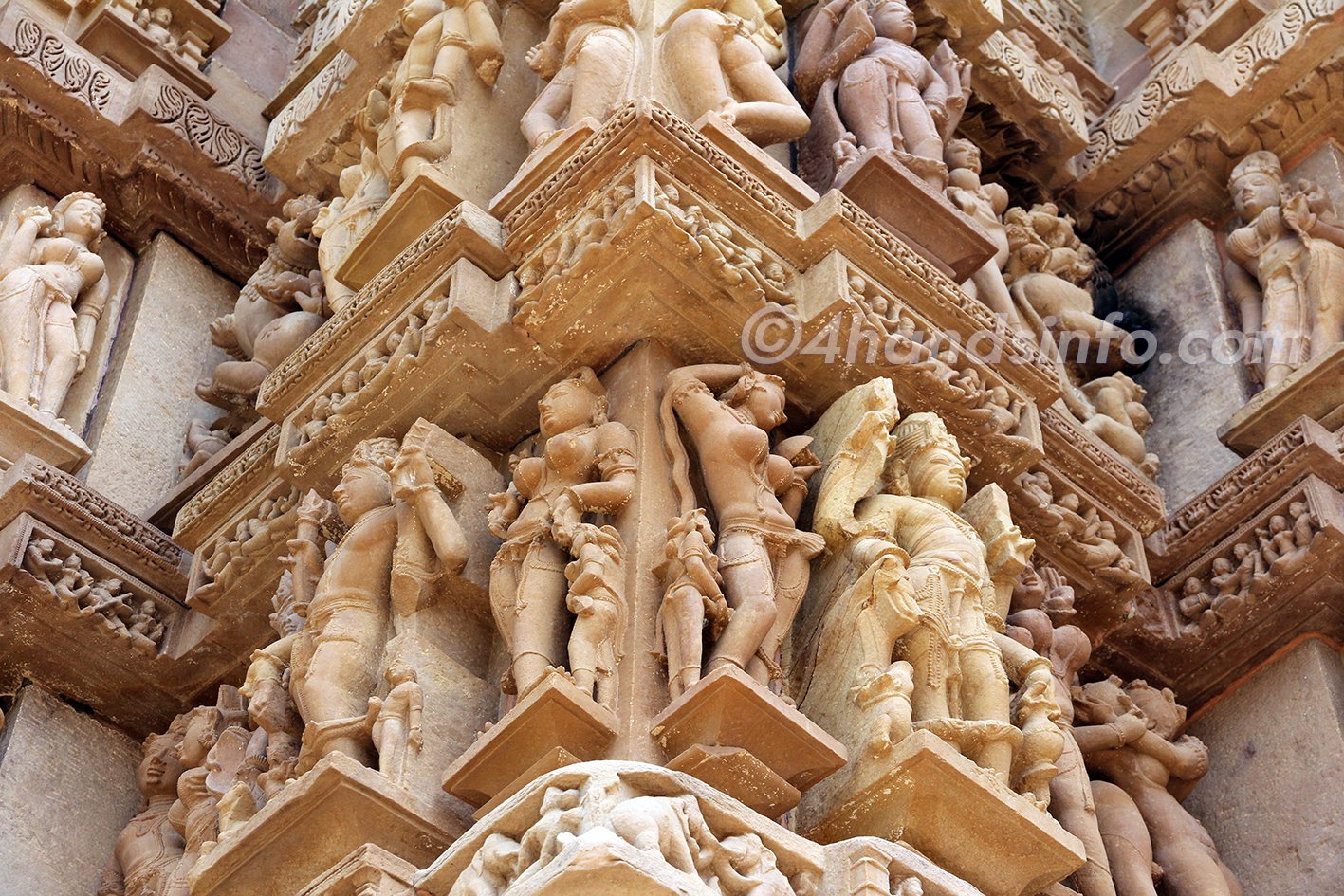 History of Khajuraho remains of only 25 of these temples survive.